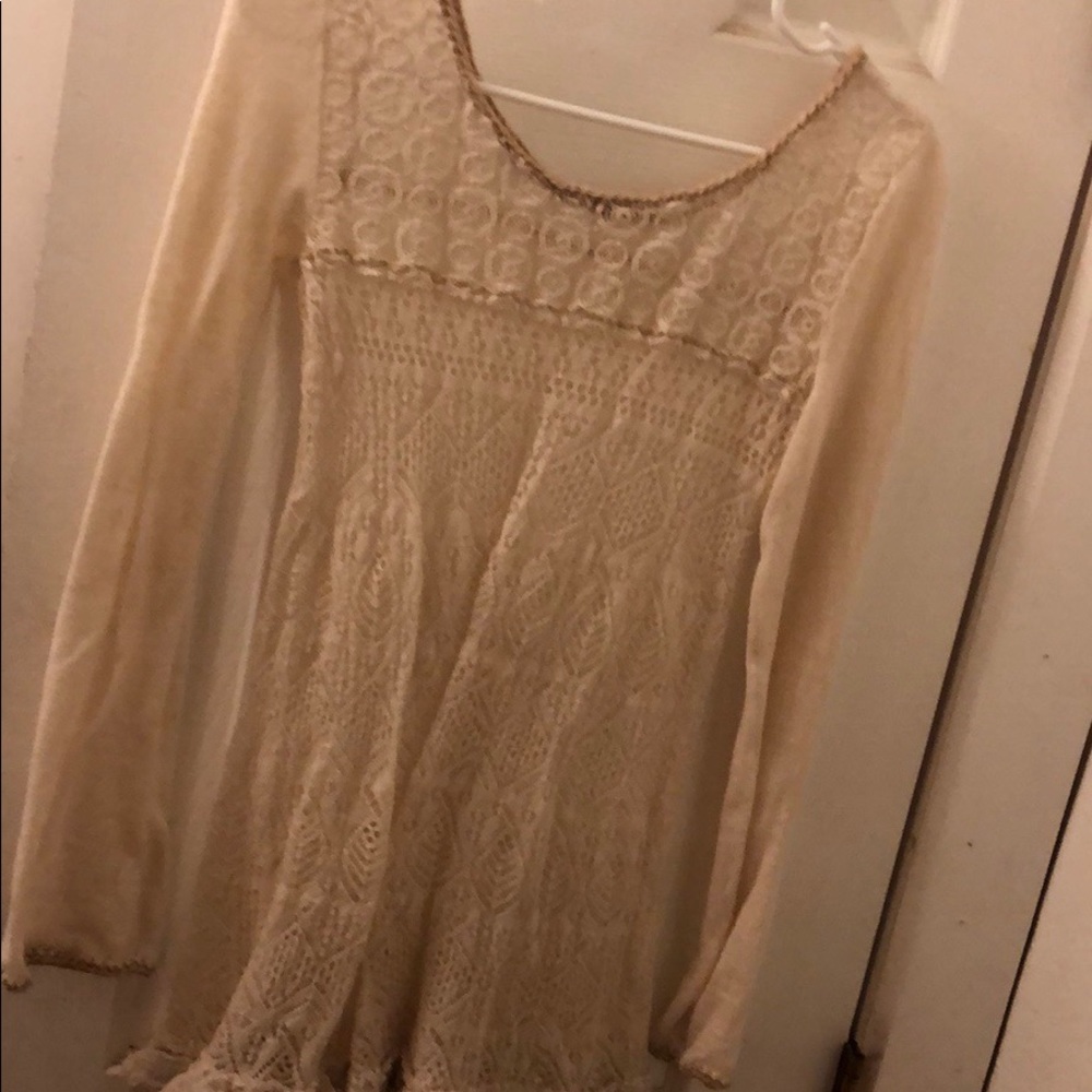 Free in bundle! Free People Whimsical lacy dress